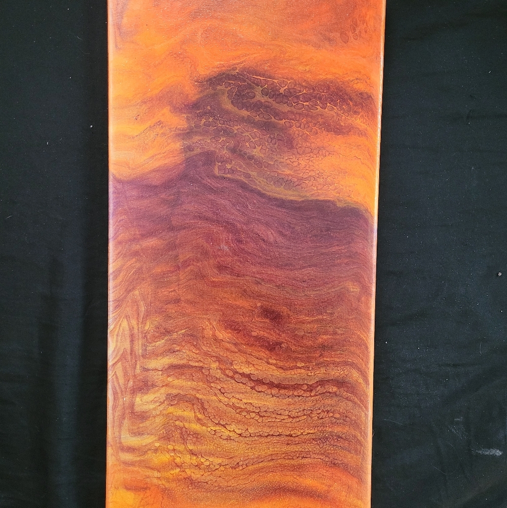 Acrylic pour paint